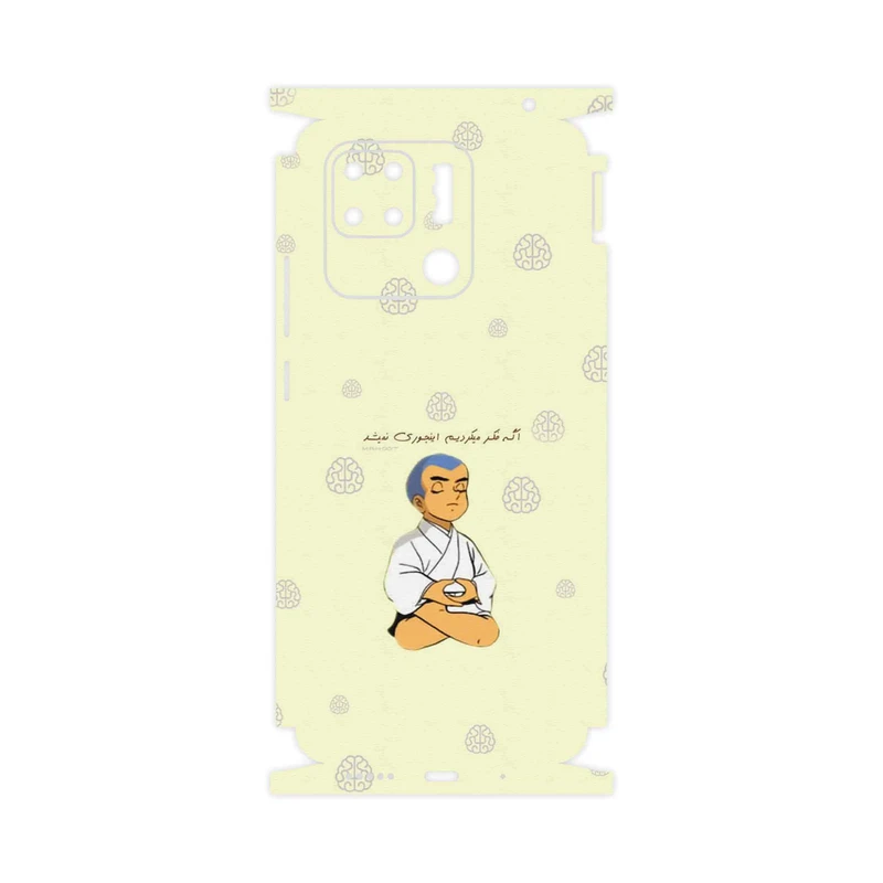 برچسب پوششی ماهوت مدل Ikkyu-san-FullSkin مناسب برای گوشی موبایل شیائومی Redmi 10C