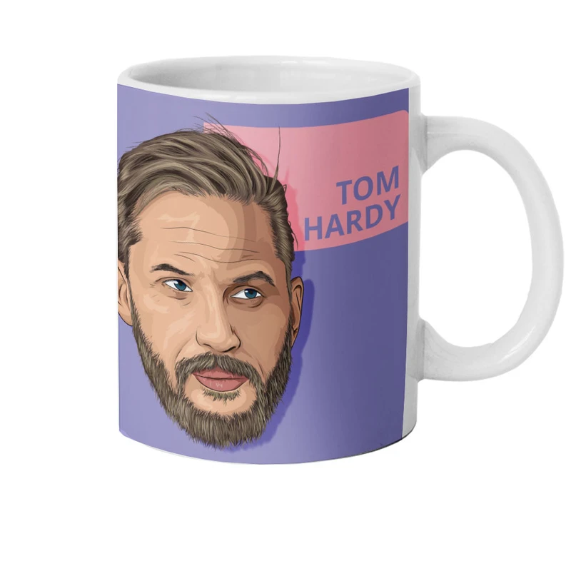 ماگ هومرو طرح تام هاردی مدل M1412