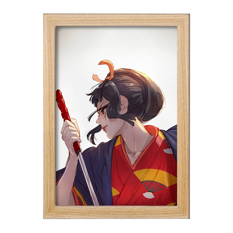 تابلو خندالو مدل ابوشی انیمه پرنسس مونونوکه کد 34105