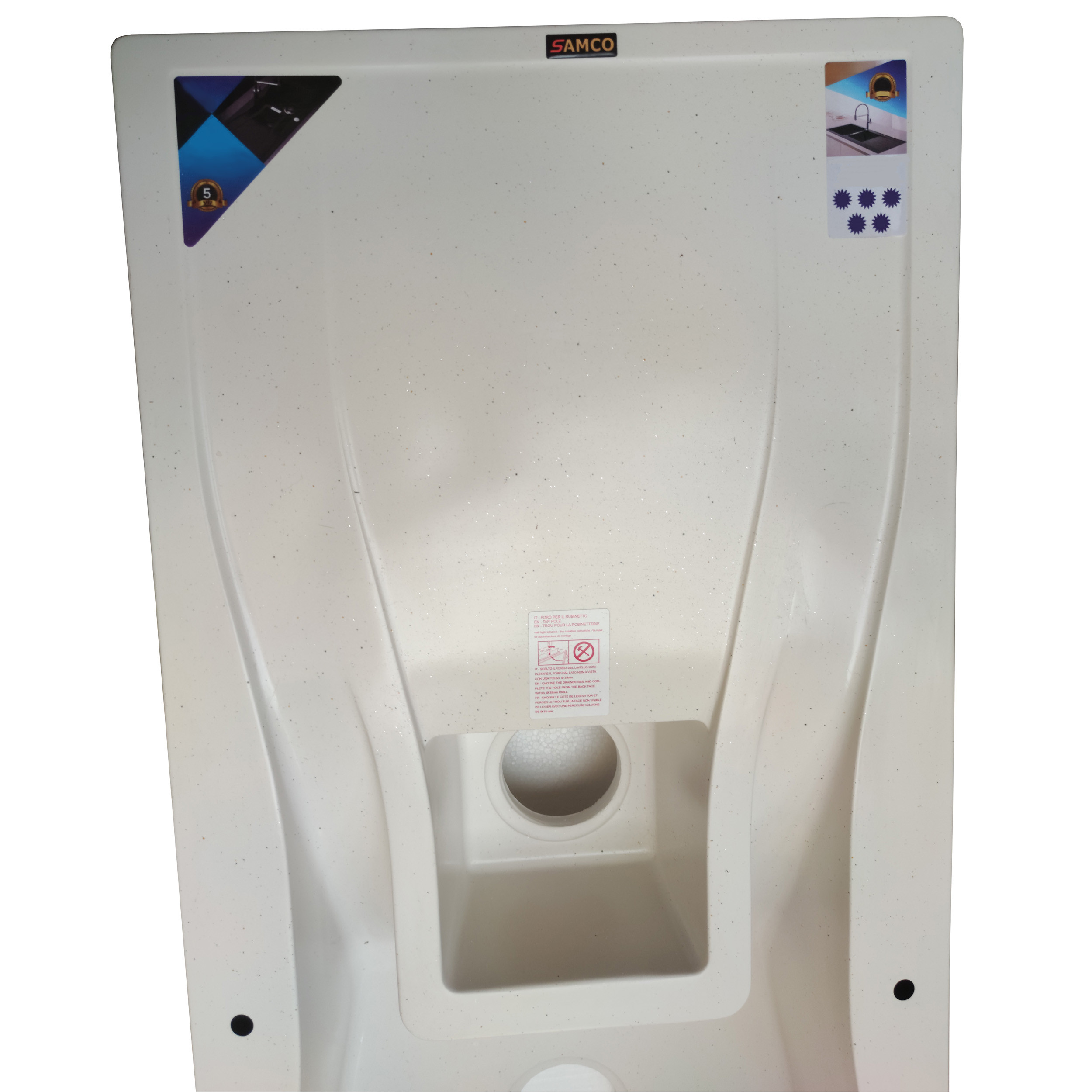 سینک ظرفشویی سامکو کد new-206-A سینک ظرفشویی سامکو کد new-206-A