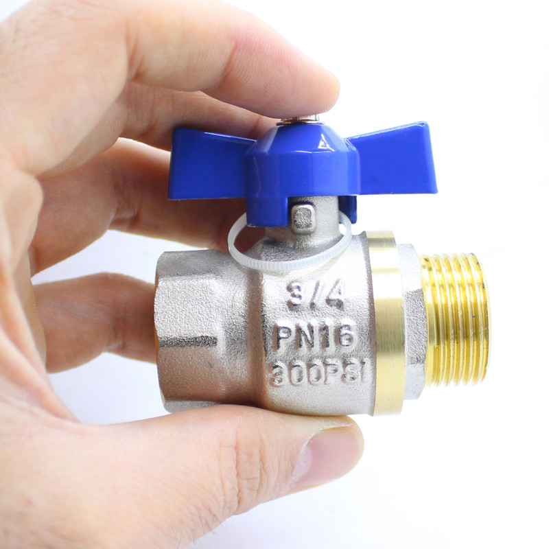 شیر پکیج بی تی مدل DN-3/4-PN16 بسته 10 عددی