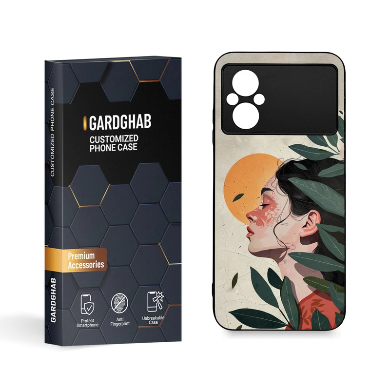 کاور گارد قاب مدل دخترانه مناسب برای گوشی موبایل شیائومی Poco M4 5G / M5 4G