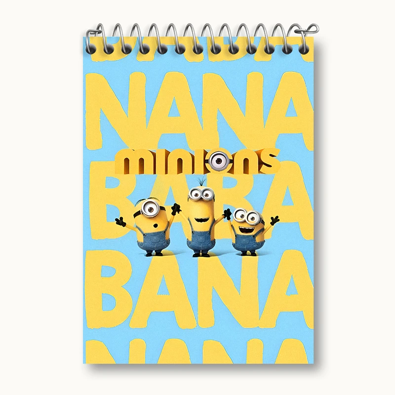 دفتر یادداشت 50 برگ خندالو طرح مینیون ها (Minions) کد N3250