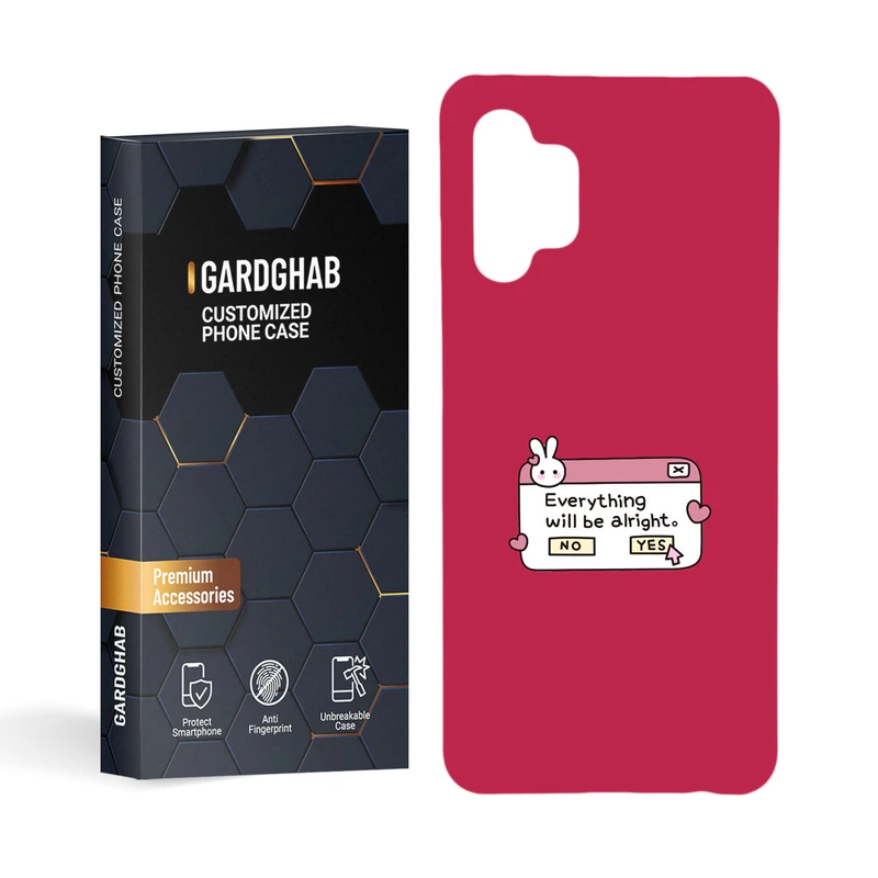  کاور گارد قاب مدل دخترانه مناسب برای گوشی موبایل سامسونگ galaxy a32 4g