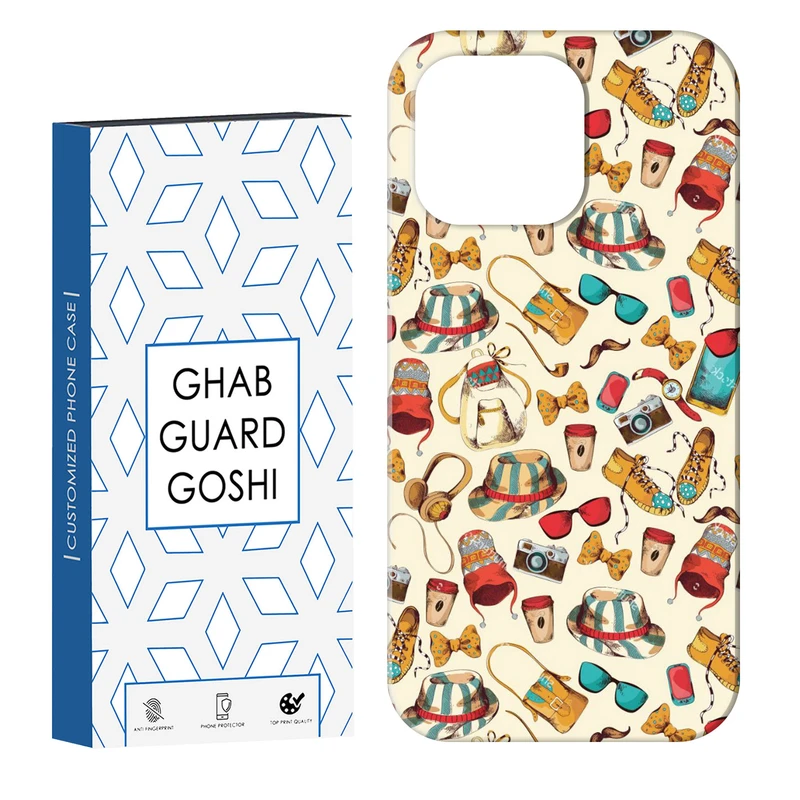 کاور قاب گارد گوشی طرح عینک و کلاه کد Dimo-788 مناسب برای گوشی موبایل اپل  IPHONE 13 PRO MAX