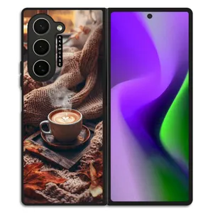AKAM AMC-WSGZFOLD6-COFFEE-17 Cover For Samsung Galaxy Z Fold 6