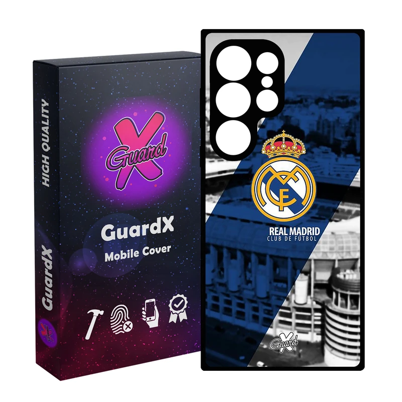 کاور گارد ایکس طرح Real Madrid مدل 10054 مناسب برای گوشی موبایل سامسونگ Galaxy S25 Ultra