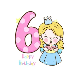 استند تولد طرح عدد 6 کد  86