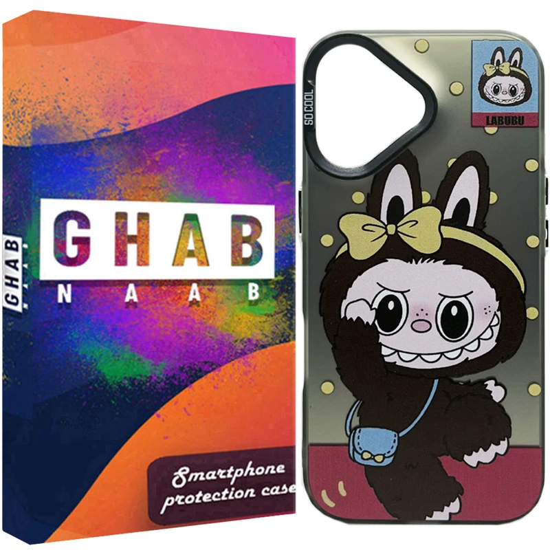 کاور قاب ناب مدل Socool طرح Labubu 04 مناسب برای گوشی موبایل اپل IPhone 17