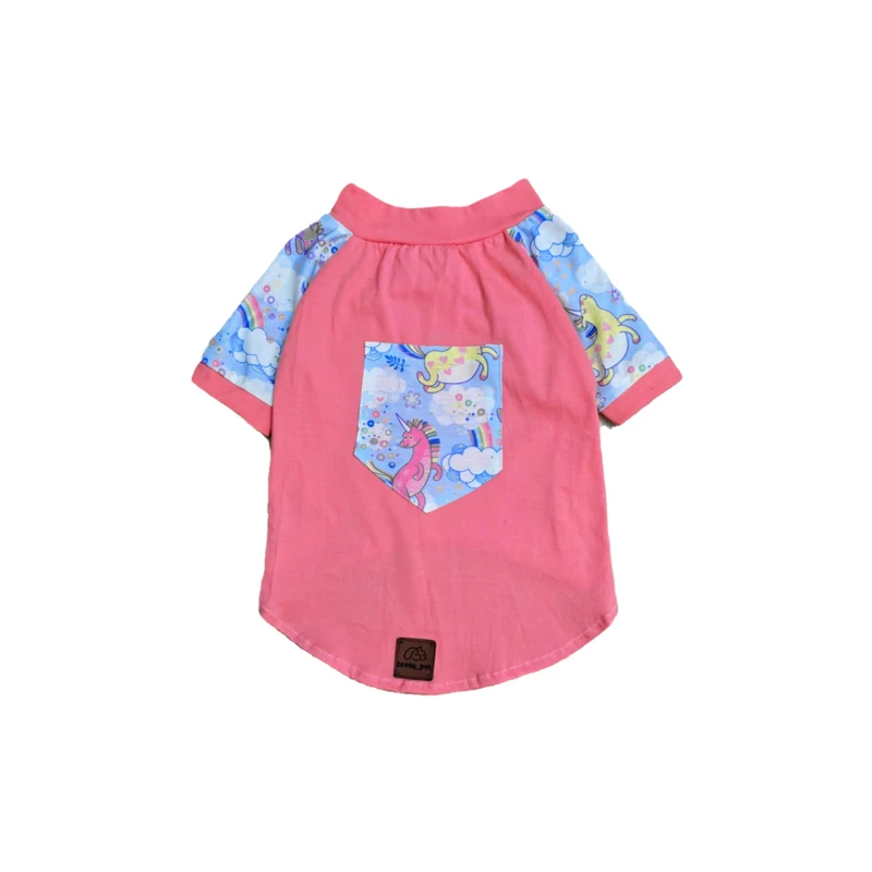 لباس سگ و گربه مدل جیبدار uni سایز M