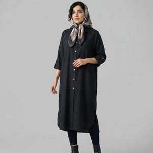 مانتو بلند زنانه مدل مهدیس 0105mnto