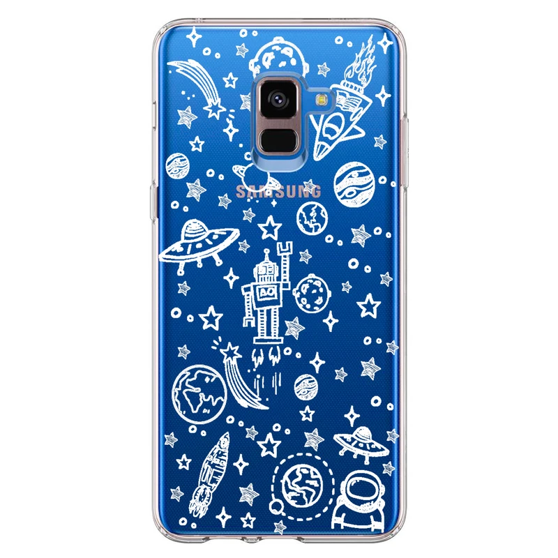 کاور مگافون کد C24-W مناسب برای گوشی موبایل سامسونگ Galaxy A8 2018