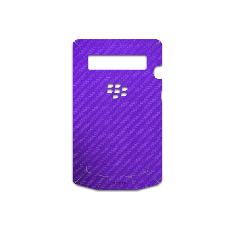 برچسب پوششی ماهوت مدل Purple-Fiber مناسب برای گوشی موبایل بلک بری Porsche Design P9981