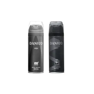 اسپری بدن مردانه دنیلو مدل AVENTUS CREED   MONT BLANC LEGEND   حجم 200 میلی لیتر بسته 2 عددی