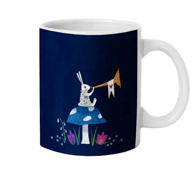 ماگ هومرو طرح دخترونه فانتزی مدل M1010