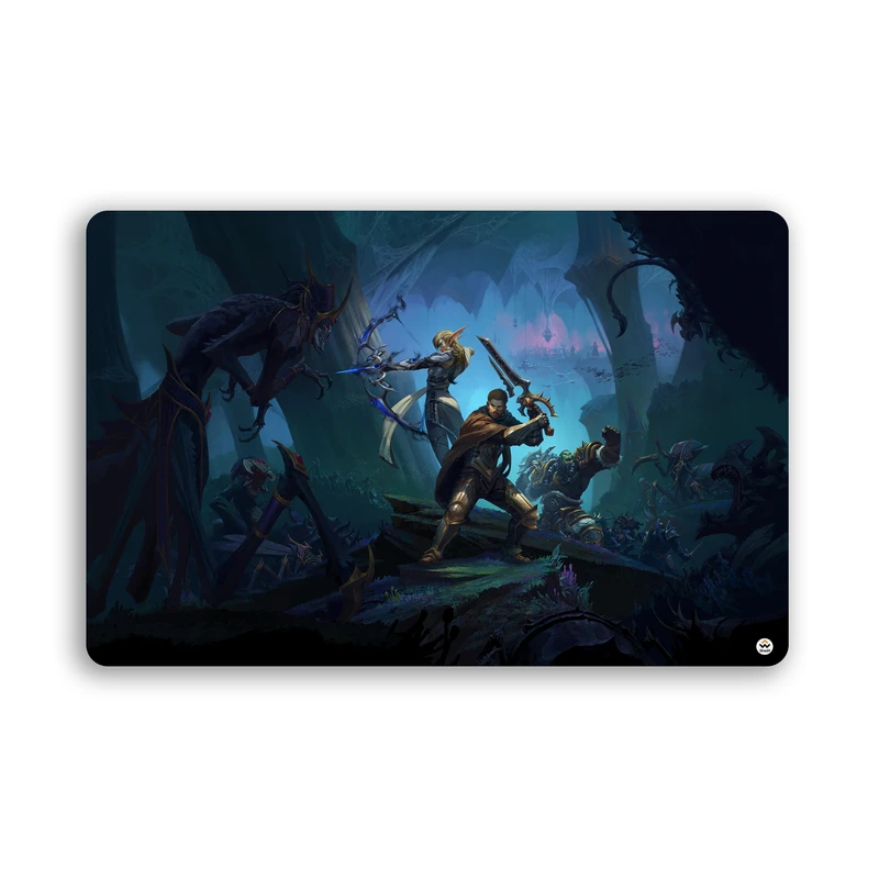 ماوس پد مخصوص بازی شادیت مدل Warcraft کد1014 سایز 37*24 سانتی متر