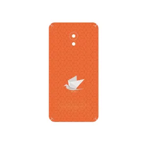 MAHOOT Minimalist origami bird Cover Sticker for Meizu M5