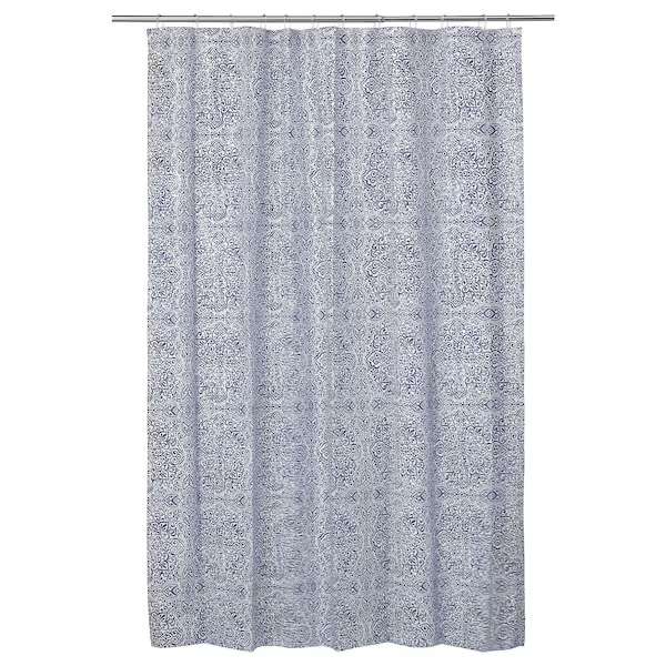 پرده حمام ایکیا مدل ÄNGSKLOCKA