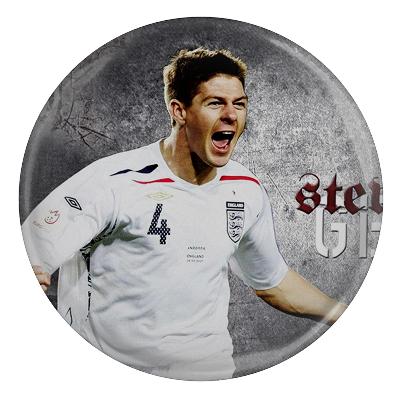 مگنت طرح بازیکن فوتبال استیون جرارد لیورپول انگلیس مدل S5333 