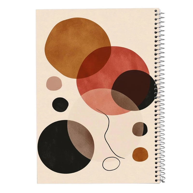 دفتر لیست خرید 50 برگ مدوپد مدل اشکال فانتزی کد DF16164