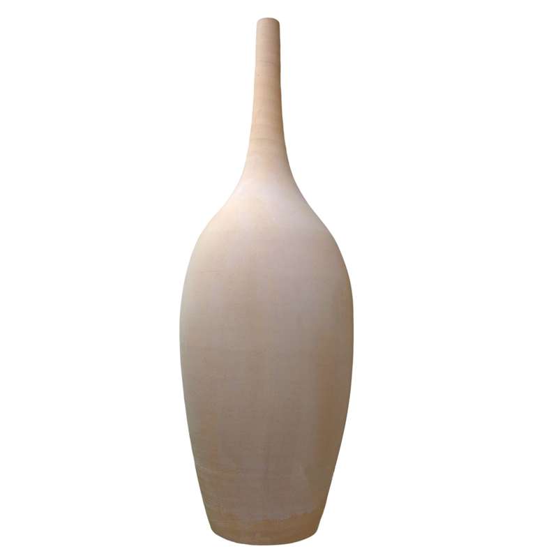 گلدان سفالی مدل مینیمال خام کد f200