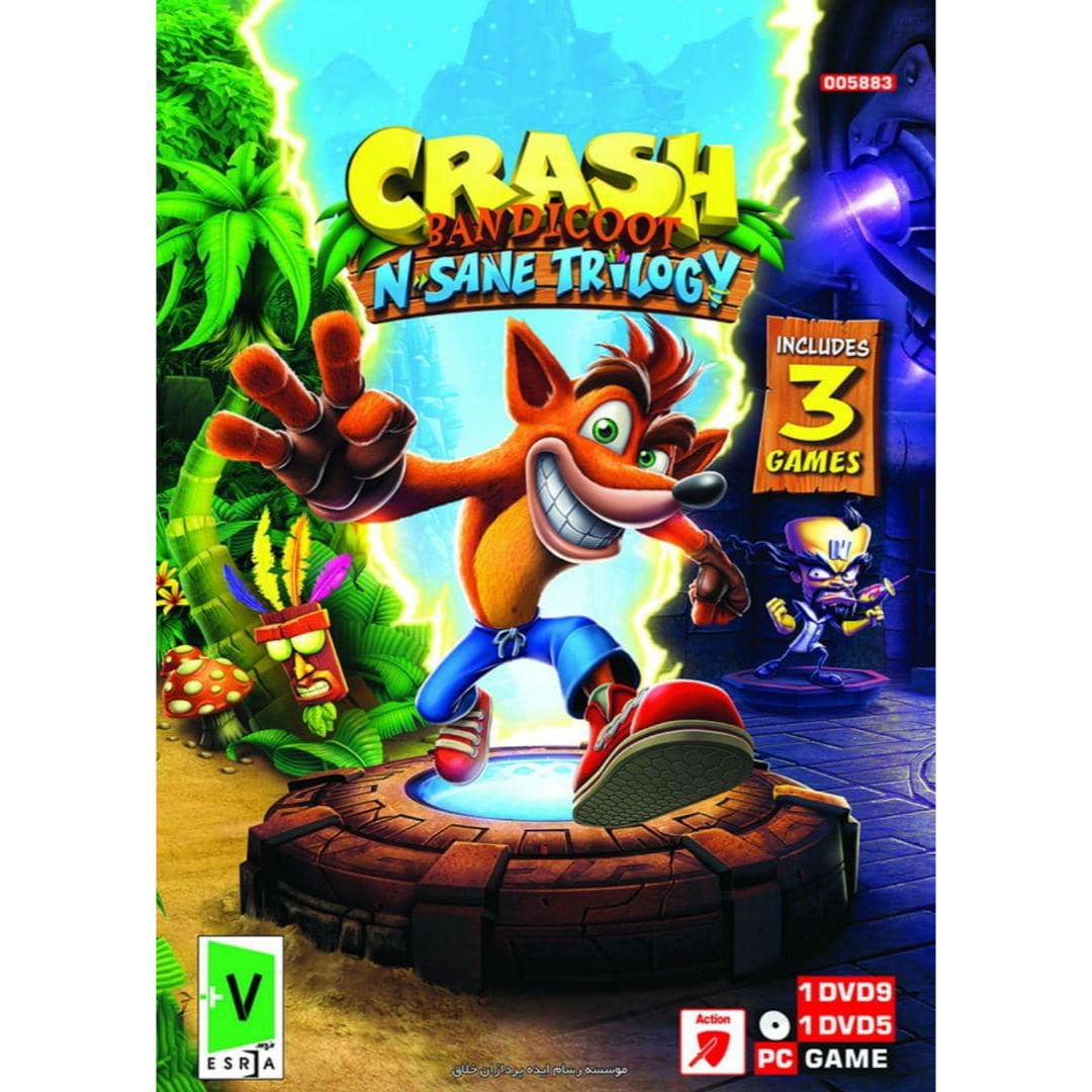 بازی Crash bandicoot مخصوص PC