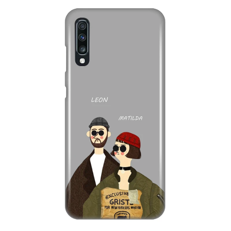 کاور طرح لئون و ماتیلدا کد DIMO-095 مناسب برای گوشی موبایل سامسونگ Galaxy A70