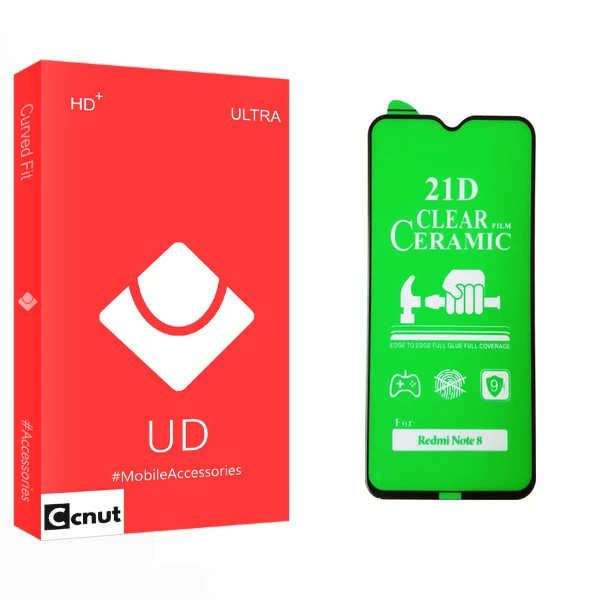 محافظ صفحه نمایش سرامیکی کوکونات مدل UD مناسب برای گوشی موبایل شیائومی redmi Note 8