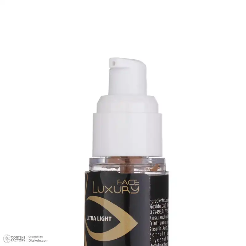 کرم پودر لاکچری فیس مدل مات سبک شماره 405