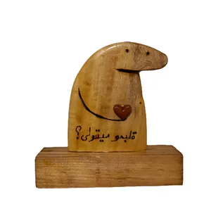 مجسمه چوبی مدل میقولی