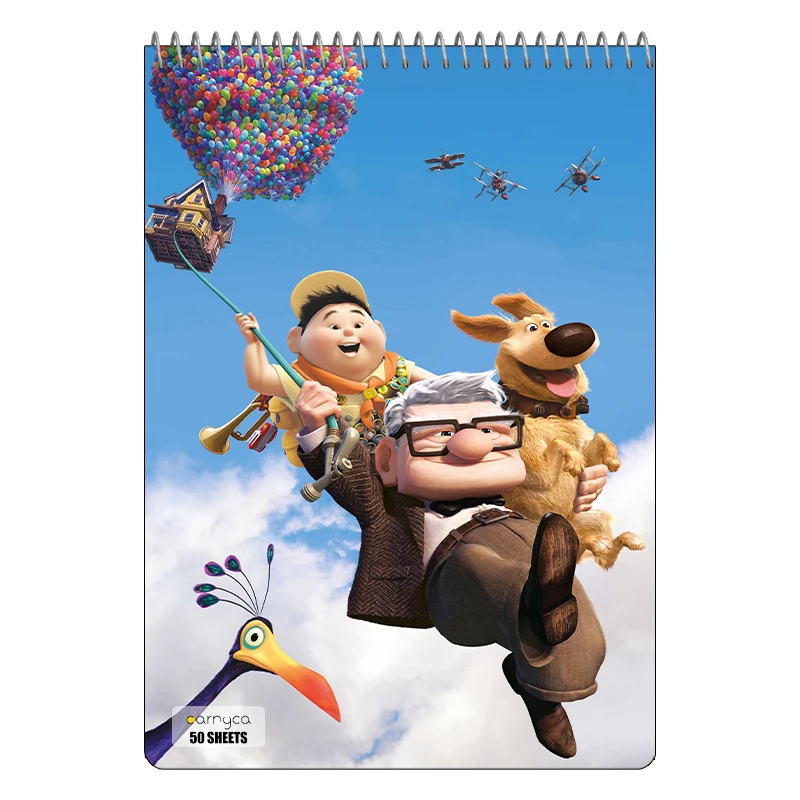 دفتر نقاشی 50 برگ سیمی کارنیکا طرح Up کد 75199