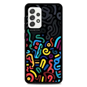 AKAM AMC-WSGA52-DOODLE8 Cover For Samsung Galaxy A52