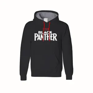 هودی مردانه مدل BLACK PANTHER کد PH08 رنگ مشکی