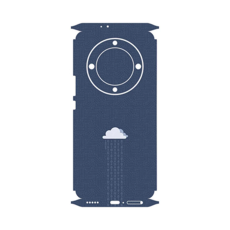 برچسب پوششی ماهوت مدل Minimal Data Cloud-FullSkin مناسب برای گوشی موبایل آنر X9a