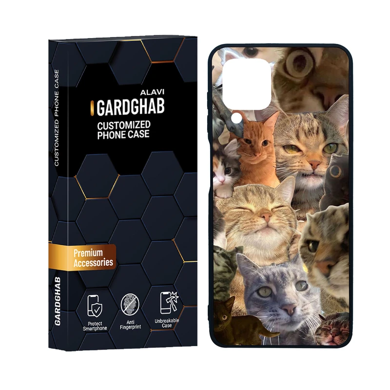 کاور گارد قاب علوی مدل دور ژله ای حیوانات مناسب برای گوشی موبایل سامسونگ Galaxy M32 4G