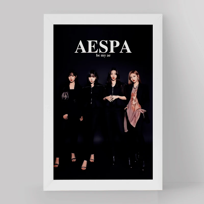 تابلو خندالو مدل گروه آسپا Aespa کد 19751