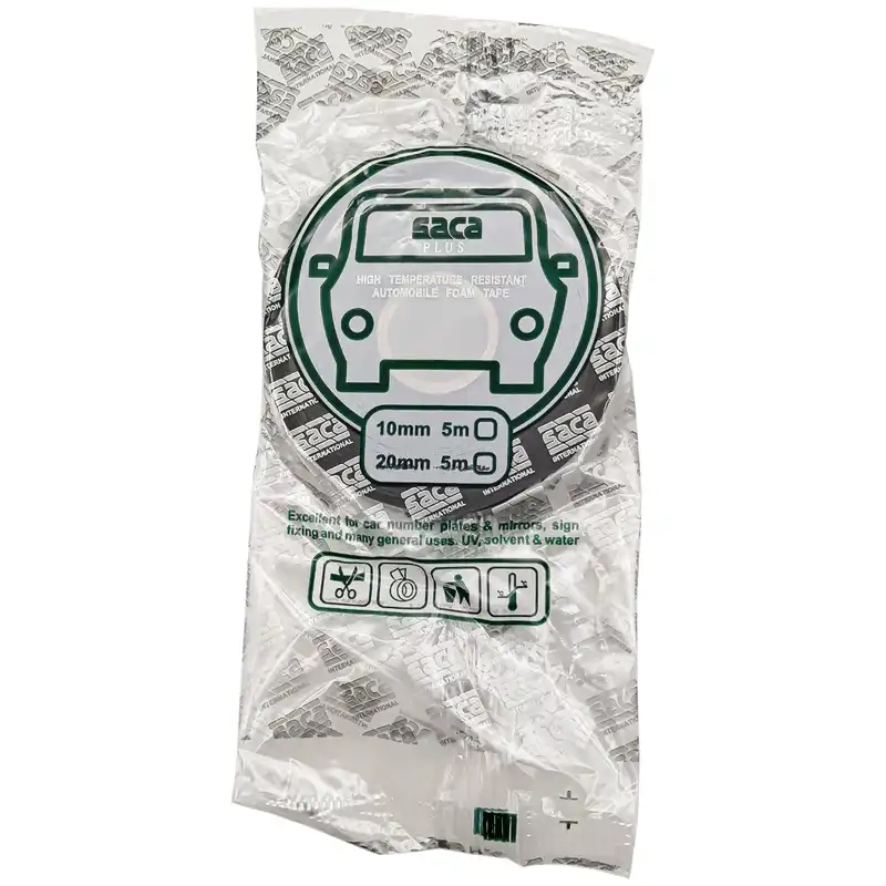 چسب دوطرفه ساکا مدل 2S-1 عرض 1 سانتی متر مجموعه 4 عددی