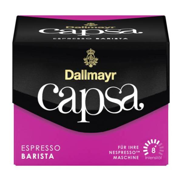 کپسول قهوه اسپرسو باریستا کاپسا دالمایر بسته 10 عددی