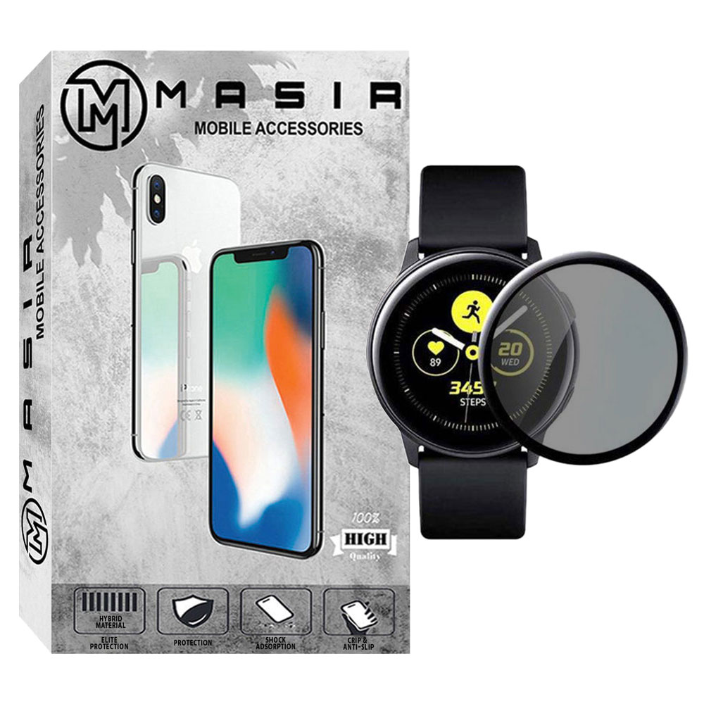 محافظ صفحه نمایش مات مسیر مدل MMs-01 مناسب برای ساعت هوشمند سامسونگ Galaxy Watch Active 2 40mm