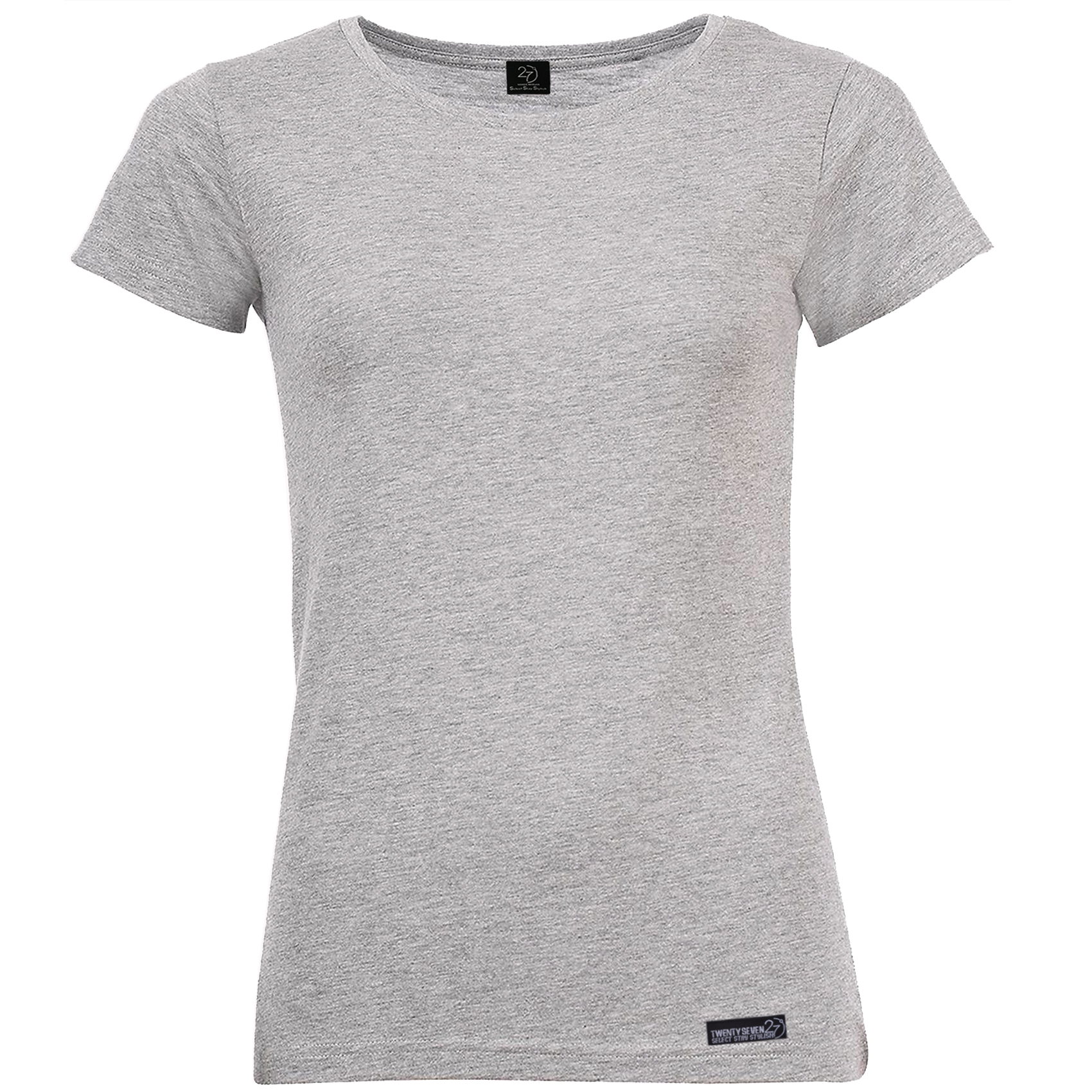 تی شرت آستین کوتاه زنانه 27 مدل melangh Simple کد MH1456