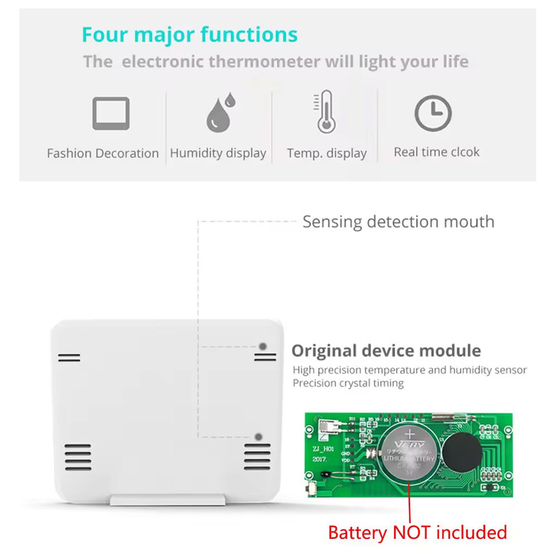 دما سنج و رطوبت سنج مدل PD-WDJ-01