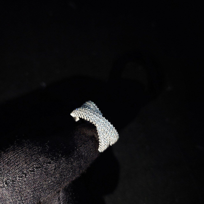 انگشتر نقره زنانه جی تی ای مدل نایس