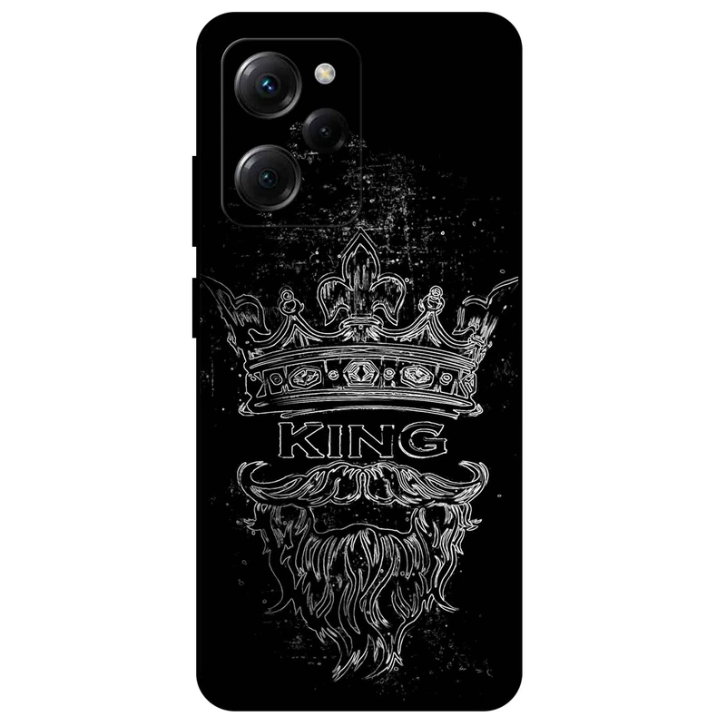 کاور مگافون طرح پادشاه مدل 1896 مناسب برای گوشی موبایل شیائومی Poco X5 Pro 