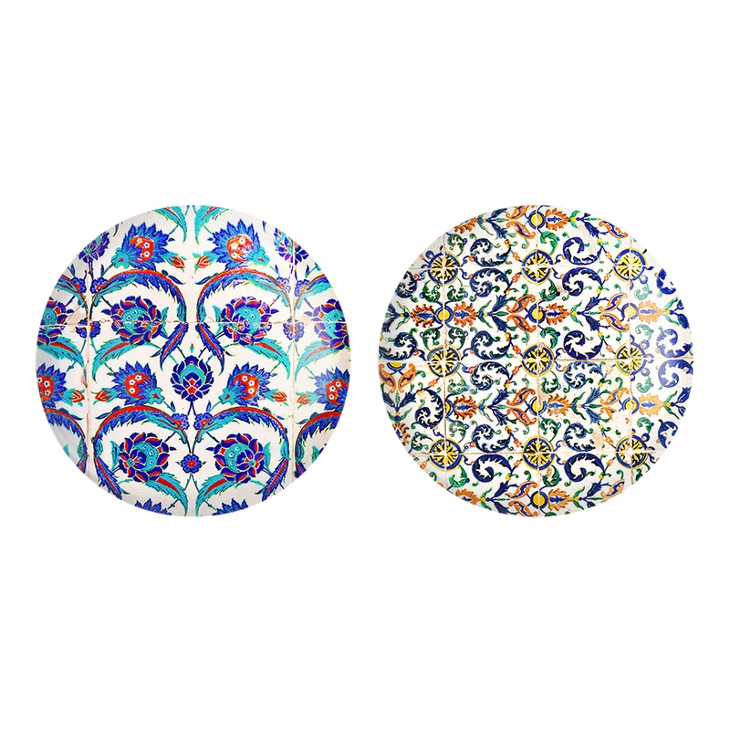 مگنت خندالو طرح کاشی کد 21632164 مجموعه 2 عددی