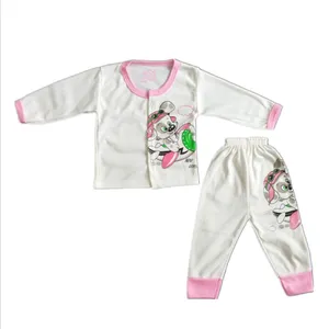 ست شومیز و شلوار نوزادی مدل SN-12