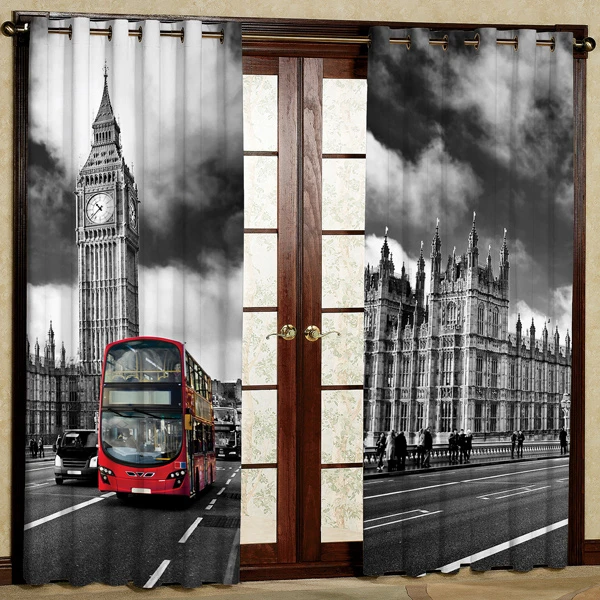 پرده مدل پانچی کد 5743 سایز 280x140 سانتی متر