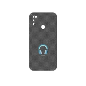 MAHOOT Minimal Headphone Icon Cover Sticker for Samsung Galaxy M21 2021 Edition