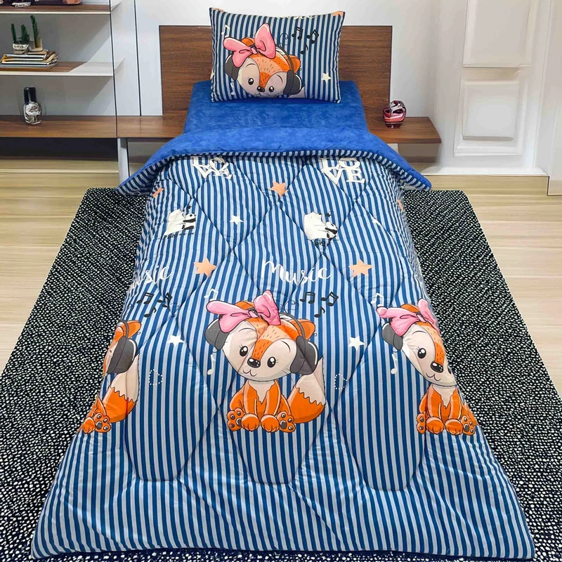 سرویس خواب 1 نفر 3 تکه مانیکاهوم مدل دال 13