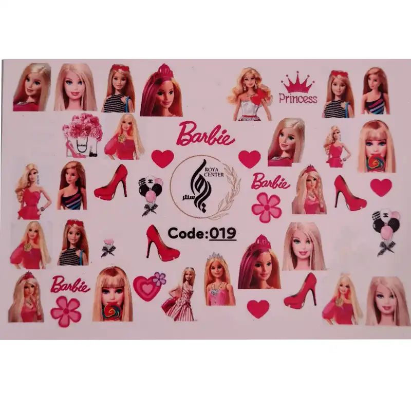 برچسب لنز ناخن مدل 019