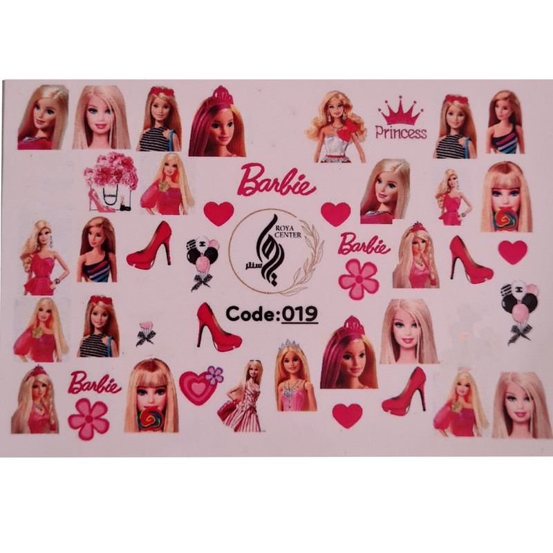 برچسب لنز ناخن مدل 019